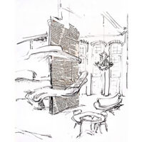 Macklin St Perspective sketch 2