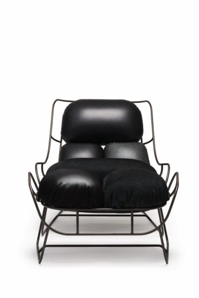 Plasma black leather II